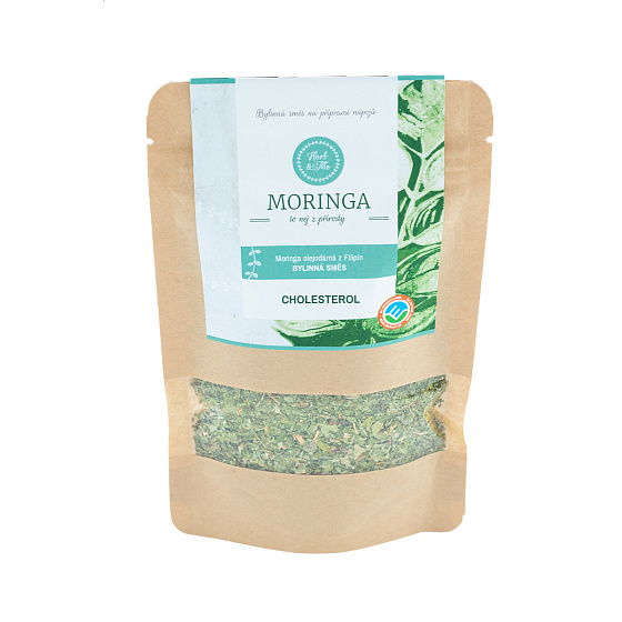 Moringa s bylinkami - cholesterol