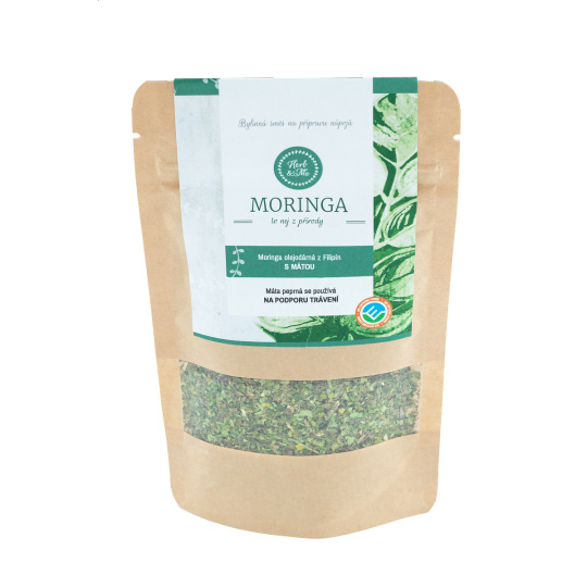 Moringa s mátou - trávení
