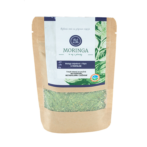 Moringa s fenyklem - detox, nadýmání
