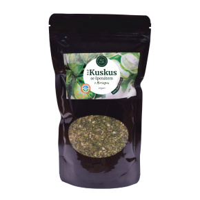 Kuskus se špenátem a moringou Kuskus se špenátem a moringou