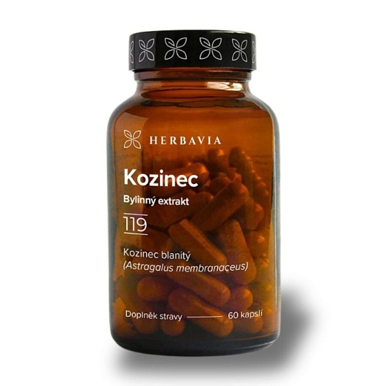 Kozinec blanitý
