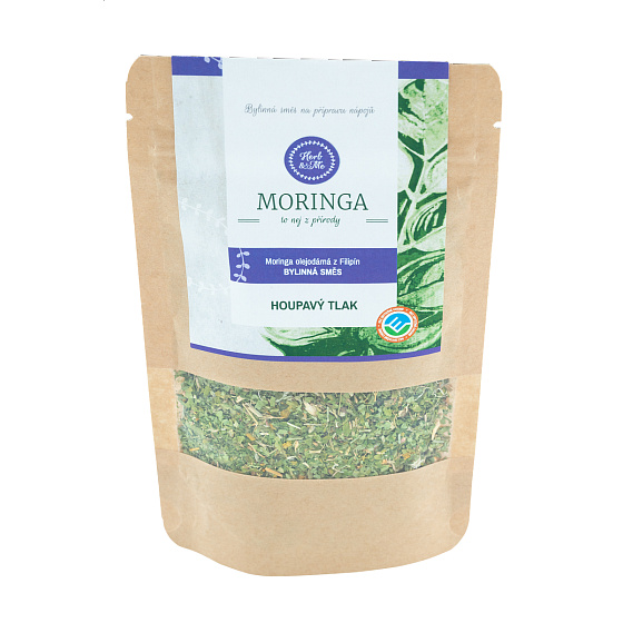 Moringa s bylinkami - kolísavý tlak